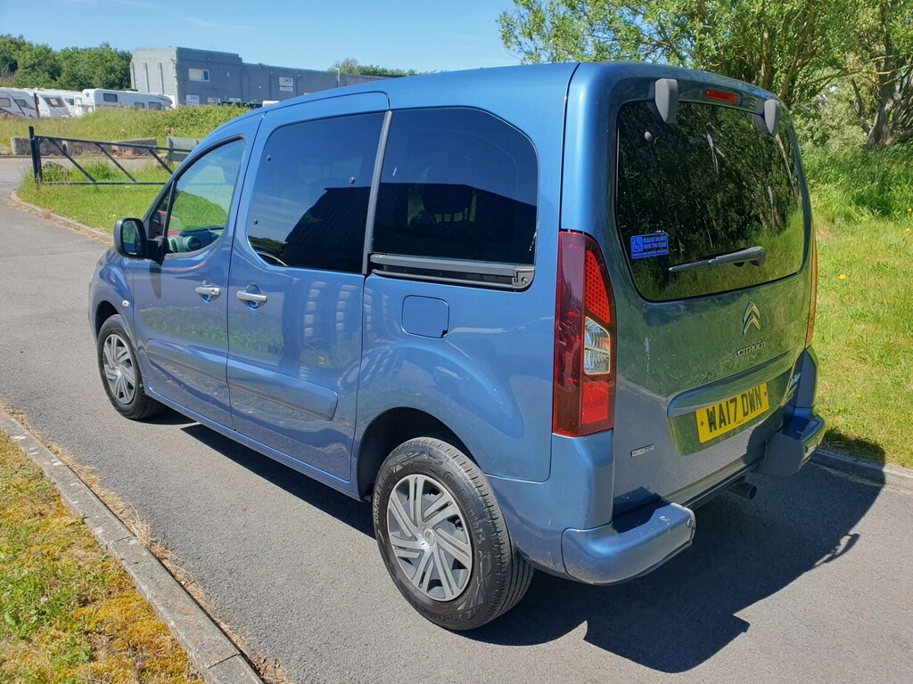 Citroen Berlingo Wav Wheelchair Accessible Vehicle 1.6 Bluehdi WA17DWN Blue #3