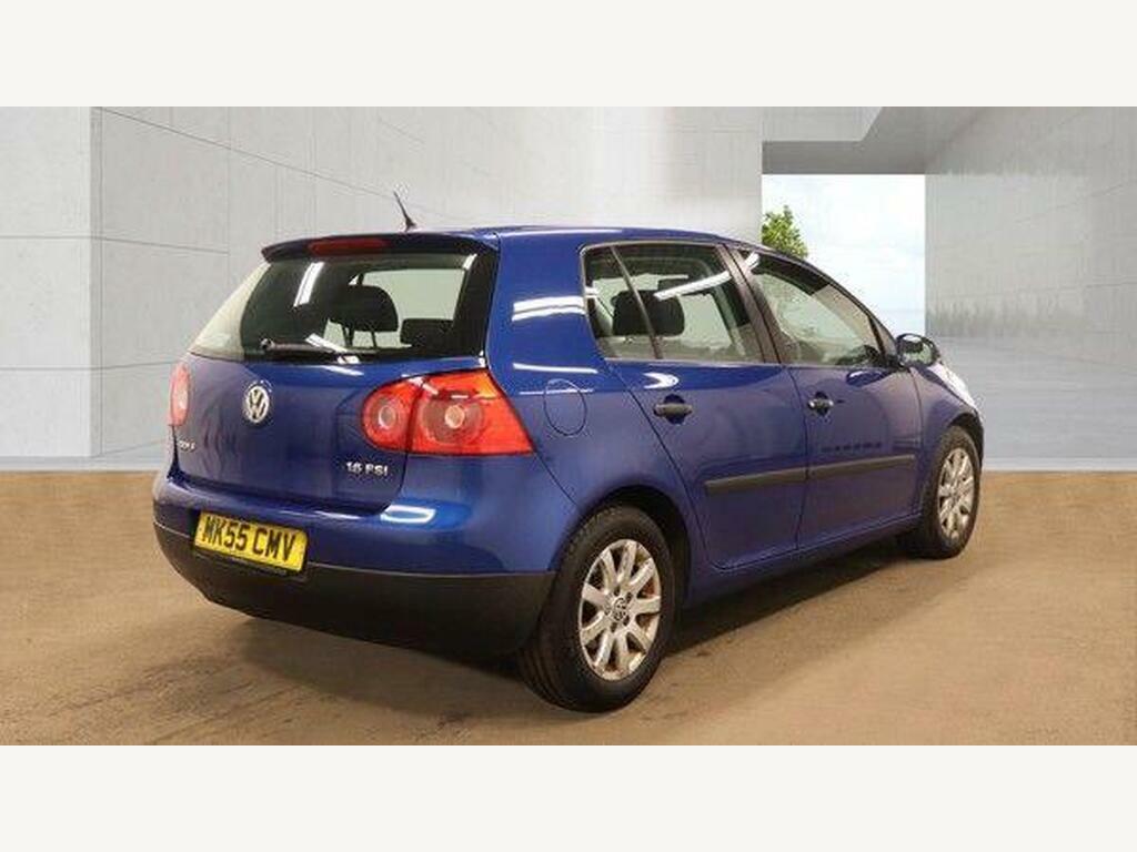 Volkswagen Golf 1.6 Fsi Se Blue #2