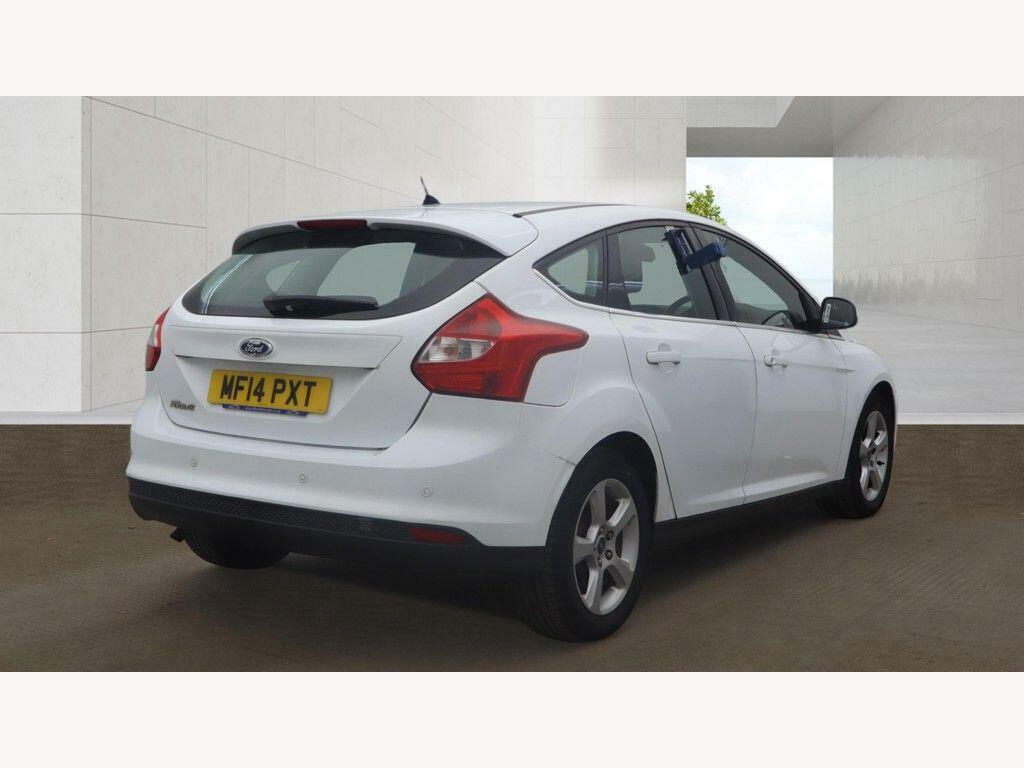 Ford Focus 1.6 Zetec Navigator Euro 5 MF14PXT White #4
