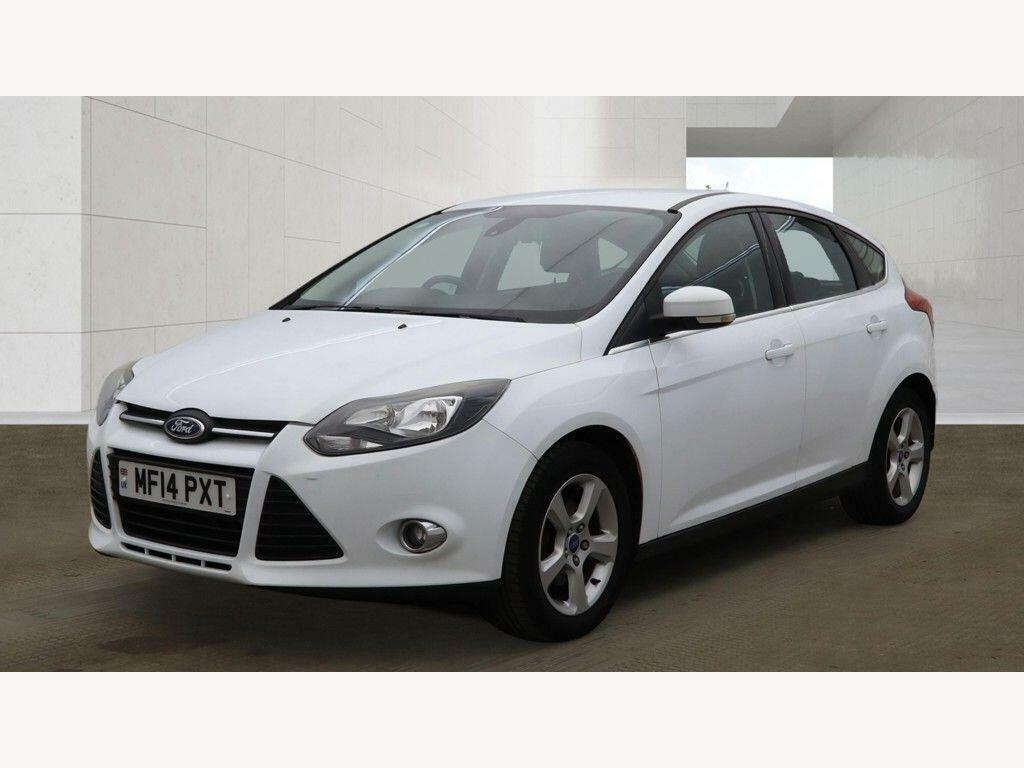 Ford Focus 1.6 Zetec Navigator Euro 5 MF14PXT White #2