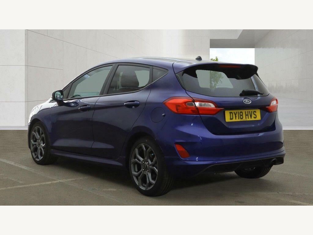 Ford Fiesta 1.0T Ecoboost St-line Euro 6 S S DY18HVS Blue #3