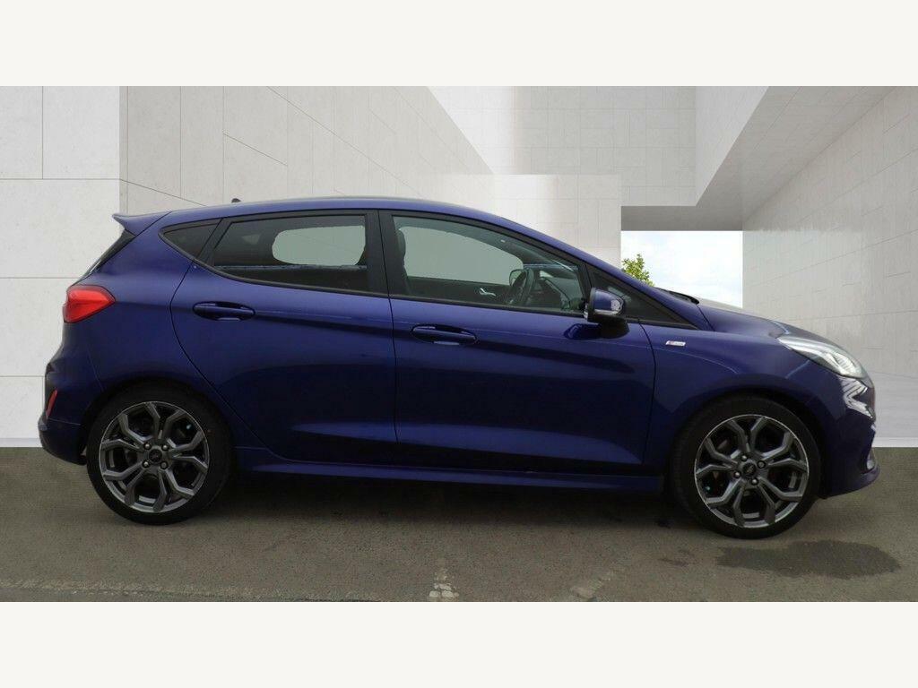 Ford Fiesta 1.0T Ecoboost St-line Euro 6 S S DY18HVS Blue #5
