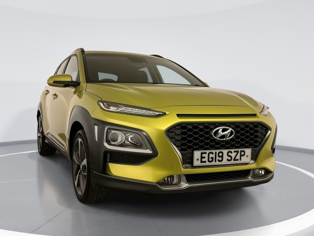 Hyundai Kona 1.0T Gdi Blue Drive Premium Yellow