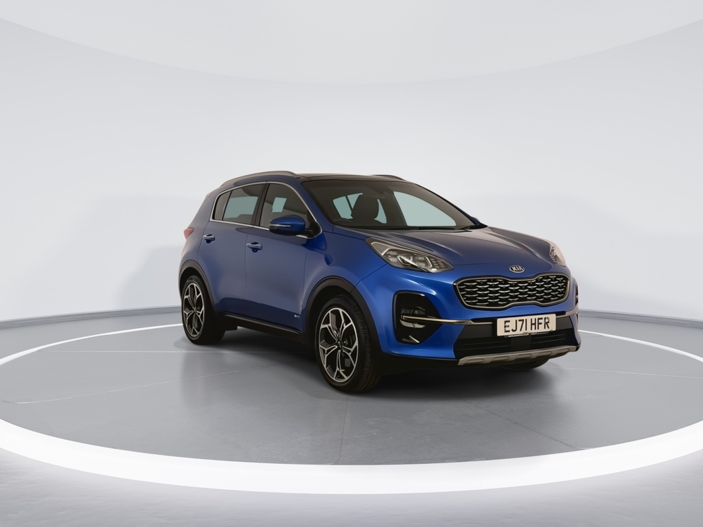 Kia Sportage 1.6T Gdi Gt-line S Dct Awd EJ71HFR Blue #2