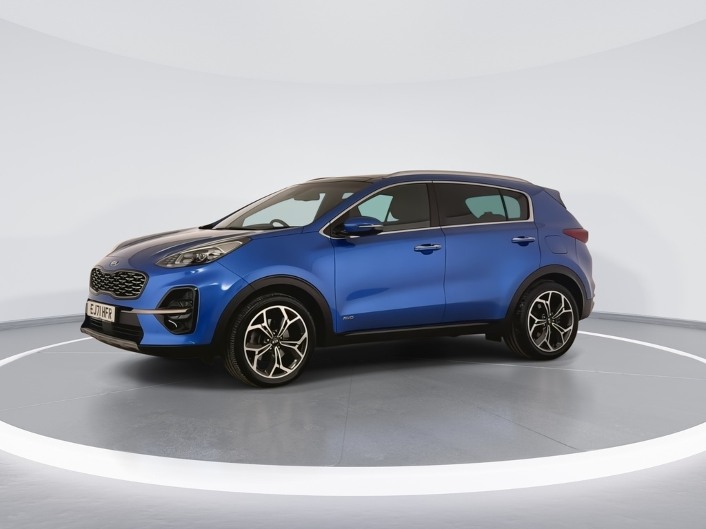 Kia Sportage 1.6T Gdi Gt-line S Dct Awd EJ71HFR Blue #4