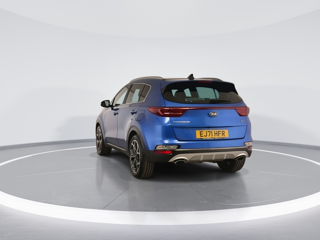 Kia Sportage 1.6T Gdi Gt-line S Dct Awd EJ71HFR Blue #6
