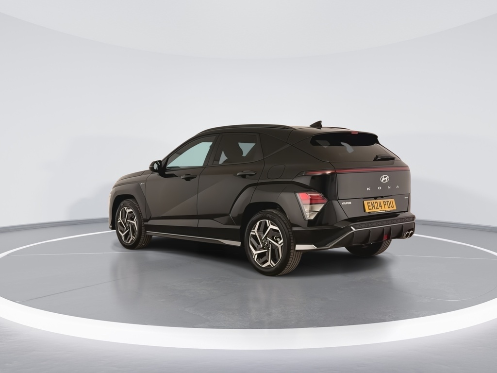 Hyundai Kona 1.6 Gdi Hybrid N Line Dct EN24PDU Black #6