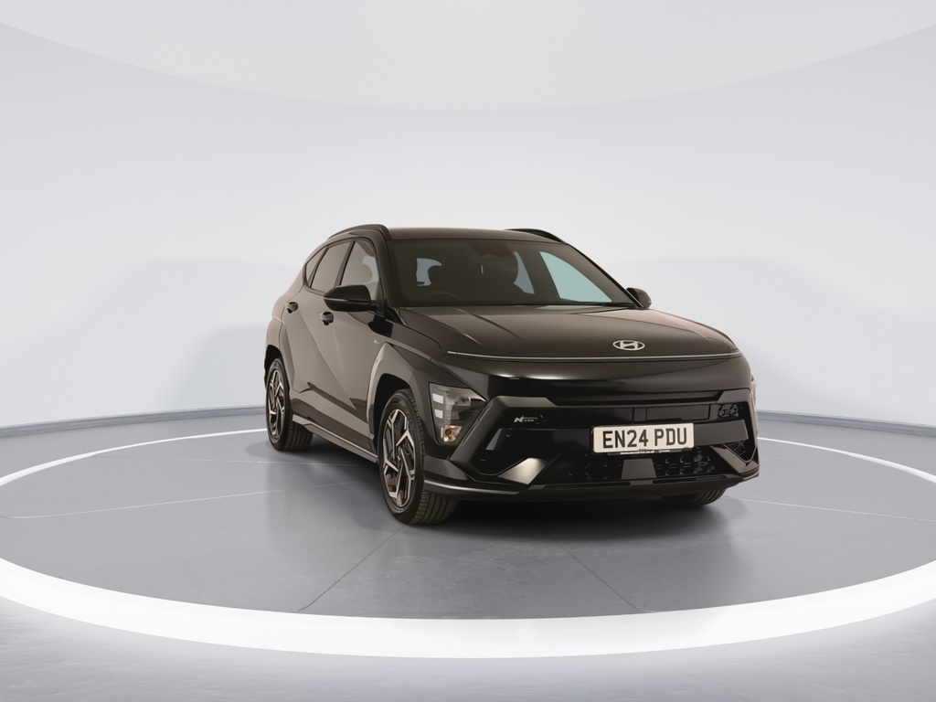 Hyundai Kona 1.6 Gdi Hybrid N Line Dct EN24PDU Black #2