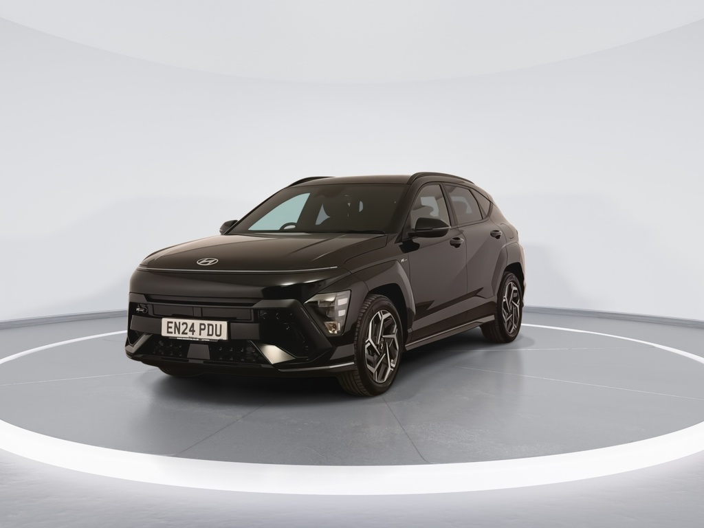 Hyundai Kona 1.6 Gdi Hybrid N Line Dct EN24PDU Black #3