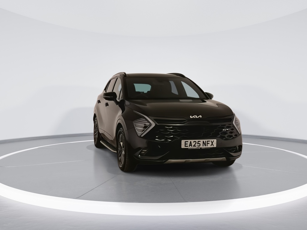 Kia Sportage 1.6T Gdi 207 Hev Gt-line S EA25NFX Black #3