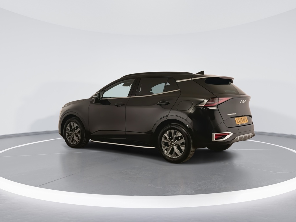 Kia Sportage 1.6T Gdi 207 Hev Gt-line S EA25NFX Black #6