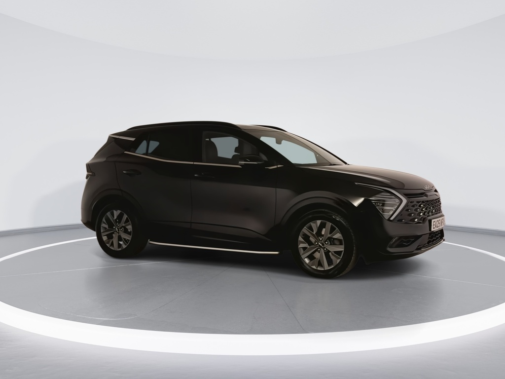 Kia Sportage 1.6T Gdi 207 Hev Gt-line S EA25NFX Black #2