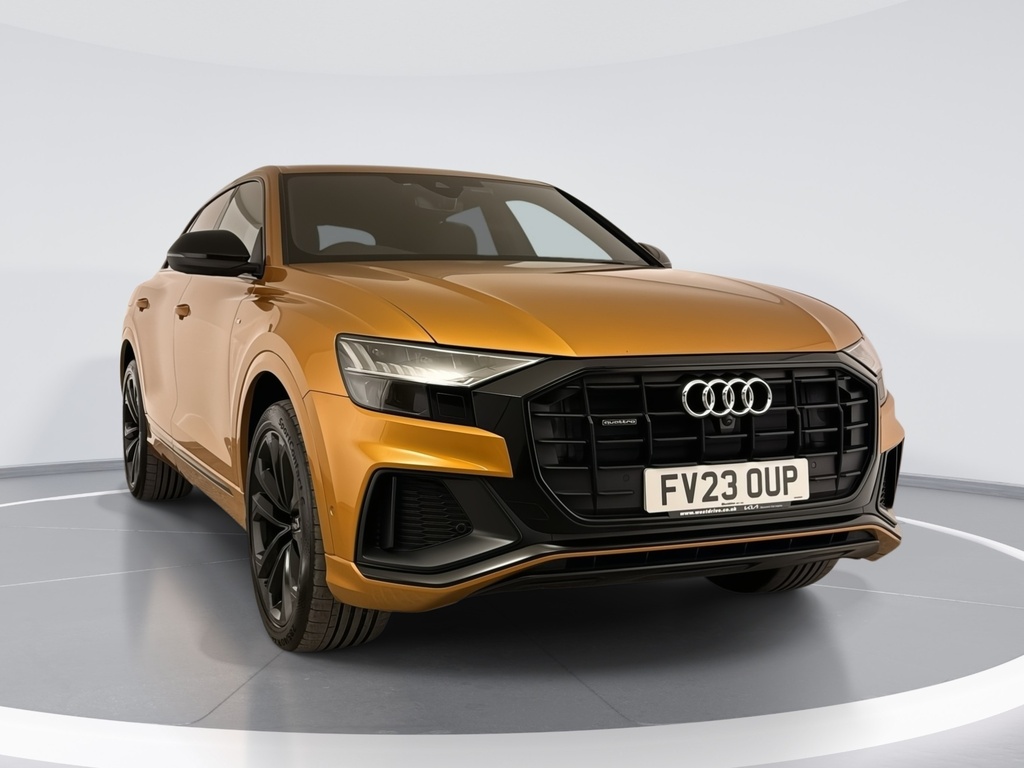 Audi Q8 50 Tdi Quattro Black Edition Tiptronic Orange