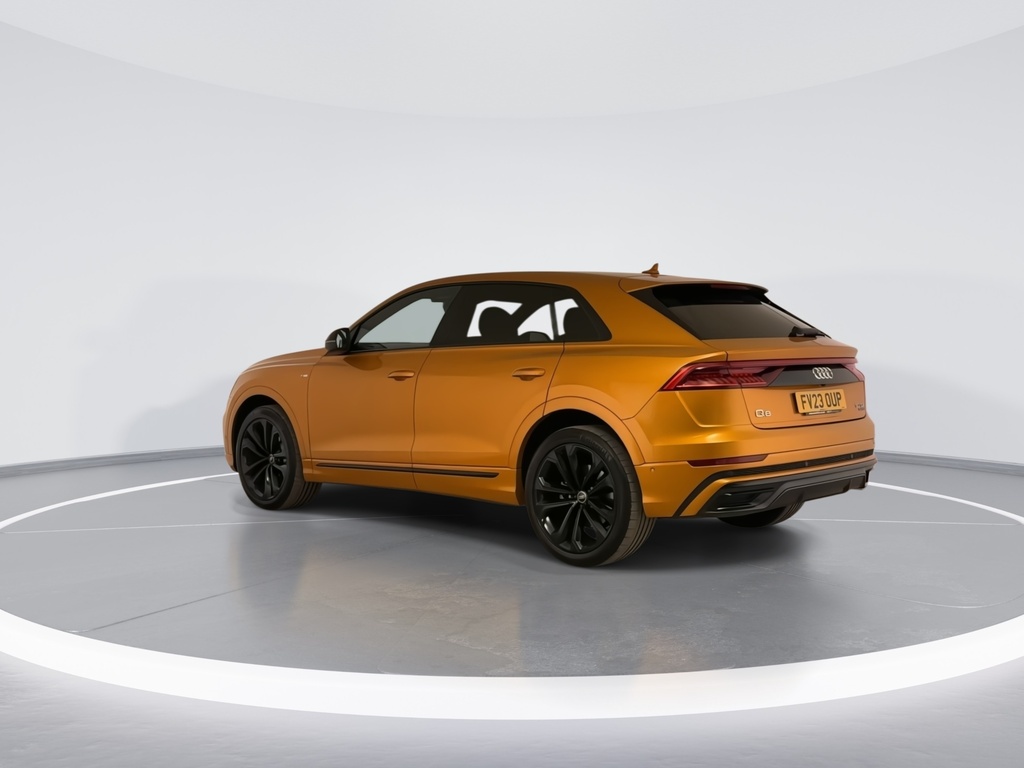 Audi Q8 50 Tdi Quattro Black Edition Tiptronic Orange #5