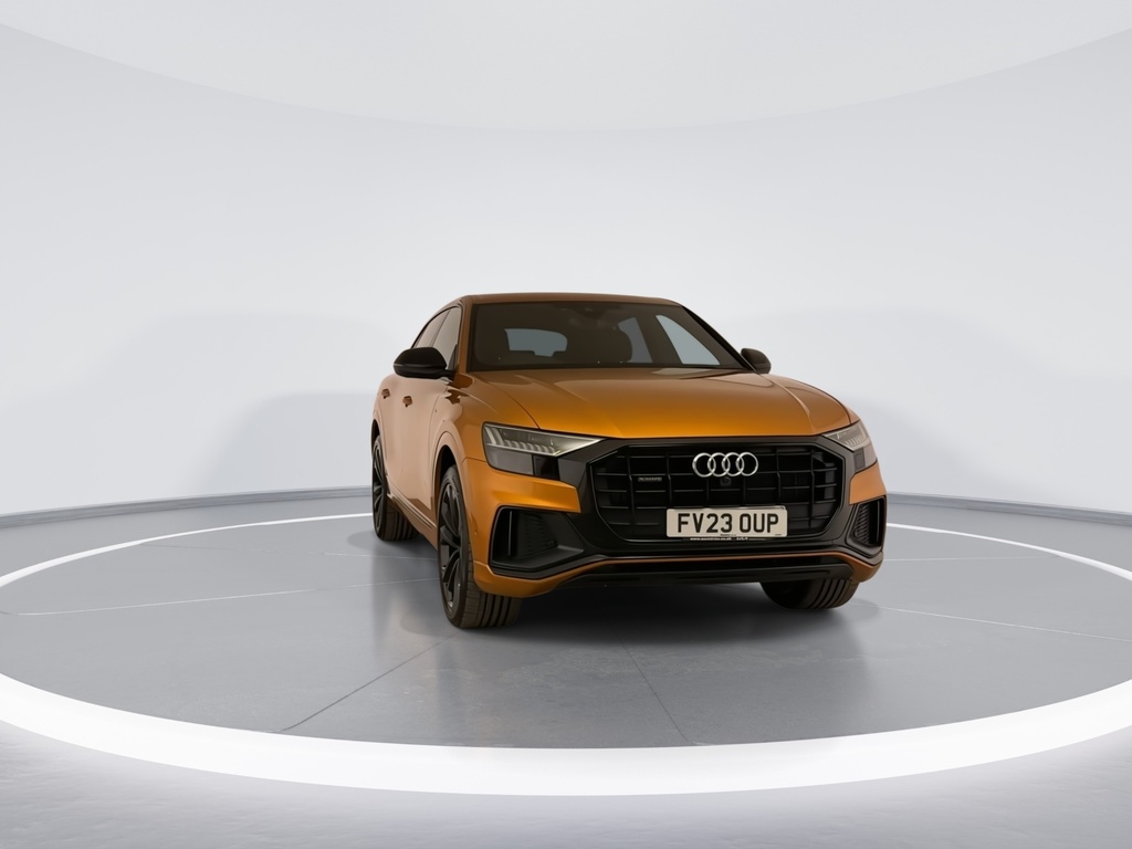 Audi Q8 50 Tdi Quattro Black Edition Tiptronic Orange #2