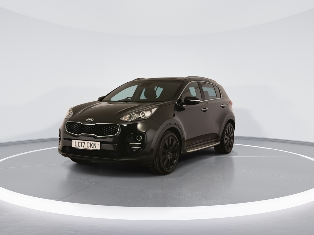 Kia Sportage 1.7 Crdi Isg 3 Dct Panoramic Roof LC17CKN Black #3