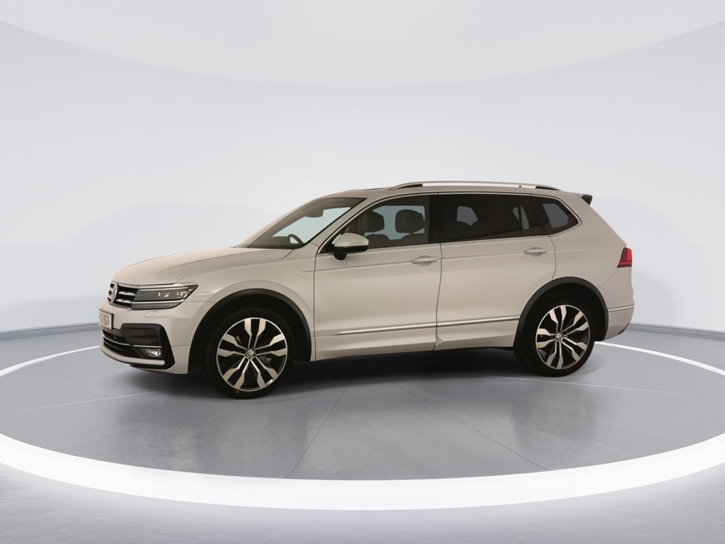 Volkswagen Tiguan Allspace 2.0 Tdi R-line Silver #4