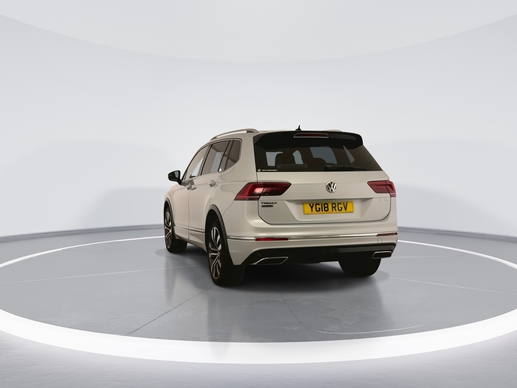 Volkswagen Tiguan Allspace 2.0 Tdi R-line Silver #6