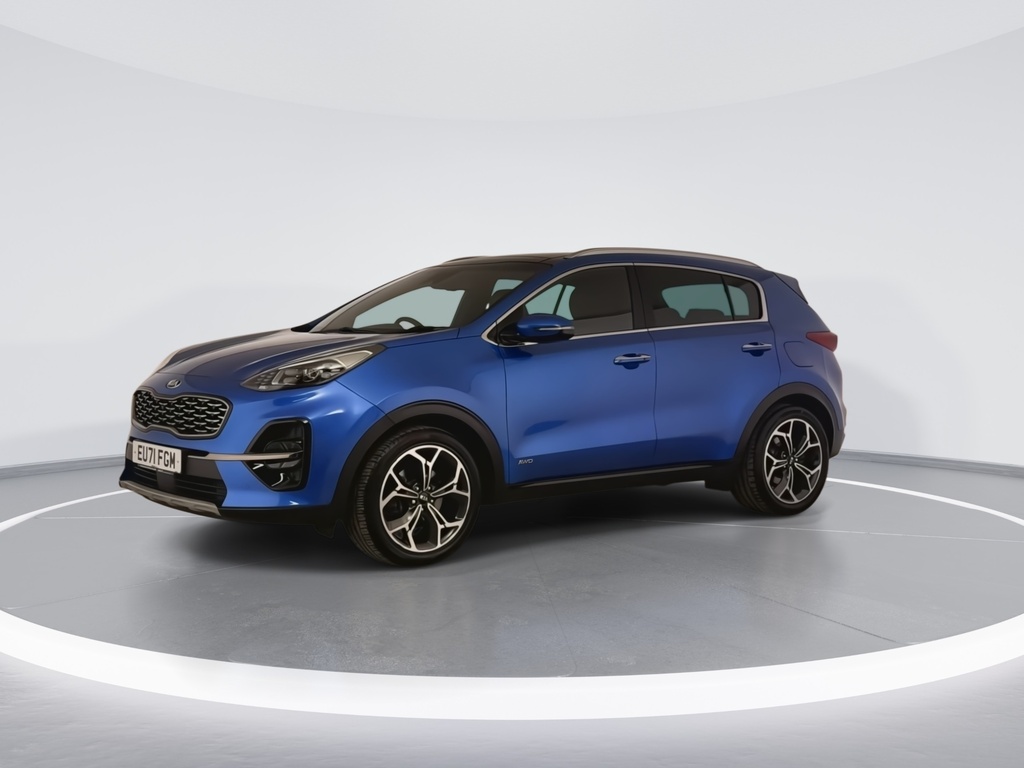 Kia Sportage 1.6T Gdi Gt-line S Dct Awd EU71FGM Blue #4