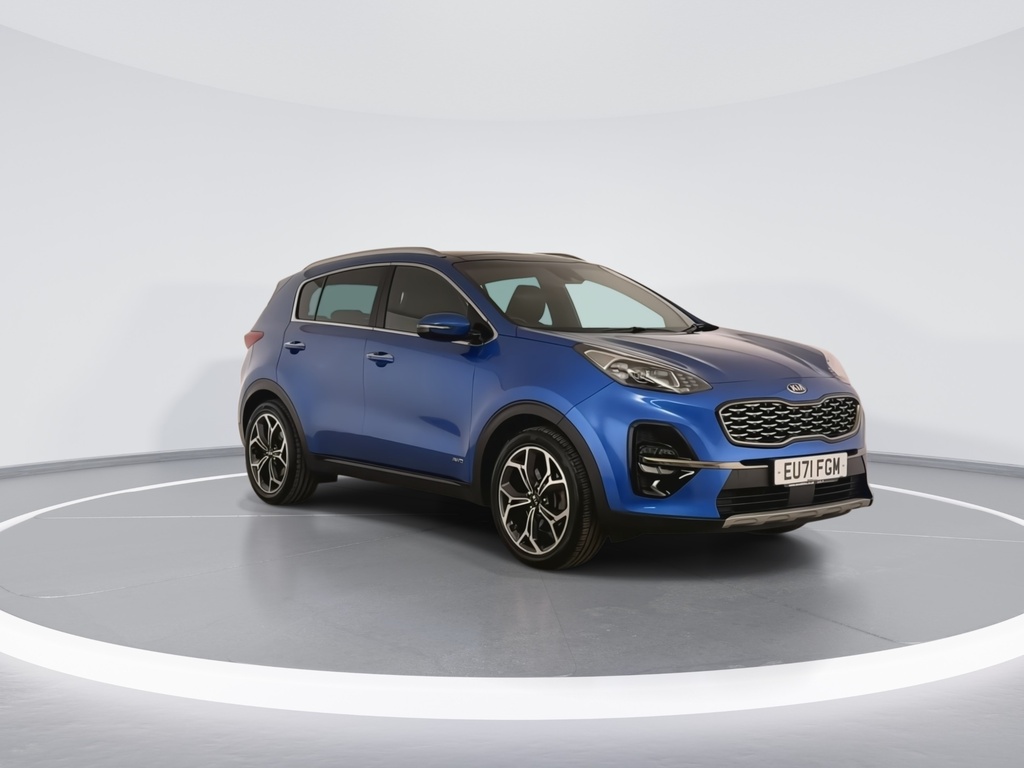 Kia Sportage 1.6T Gdi Gt-line S Dct Awd EU71FGM Blue #2