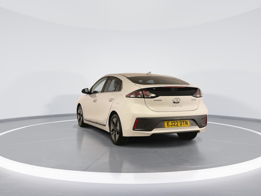 Hyundai Ioniq 1.6 Gdi Hybrid Premium Se Dct White #6