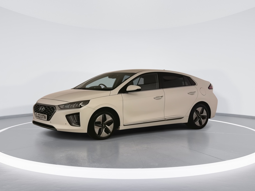 Hyundai Ioniq 1.6 Gdi Hybrid Premium Se Dct White #4