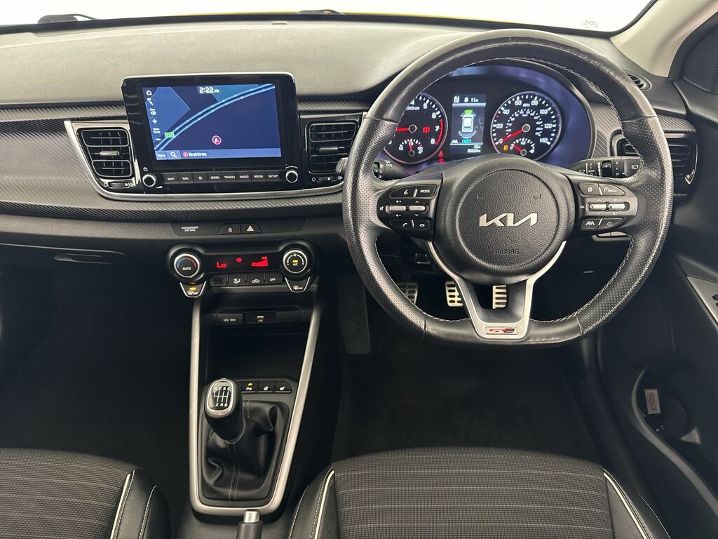 Kia RIO 1.0 T-gdi 48V Gt-line S White #17