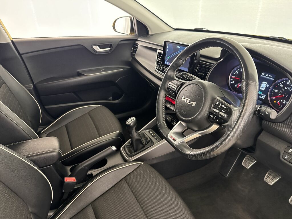 Kia RIO 1.0 T-gdi 48V Gt-line S White #8