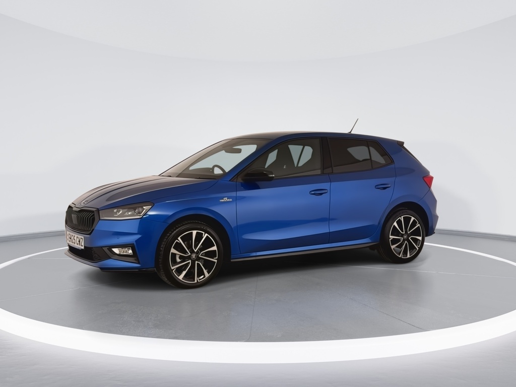 Skoda Fabia 1.0 Tsi 116 Monte Carlo Edition Dsg EN25CWZ Blue #4