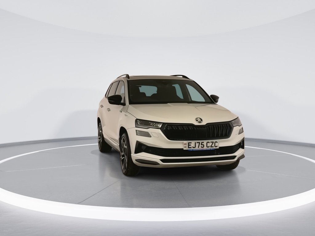 Skoda Karoq 1.5 Tsi Sportline Edition Dsg EJ75CZC White #3