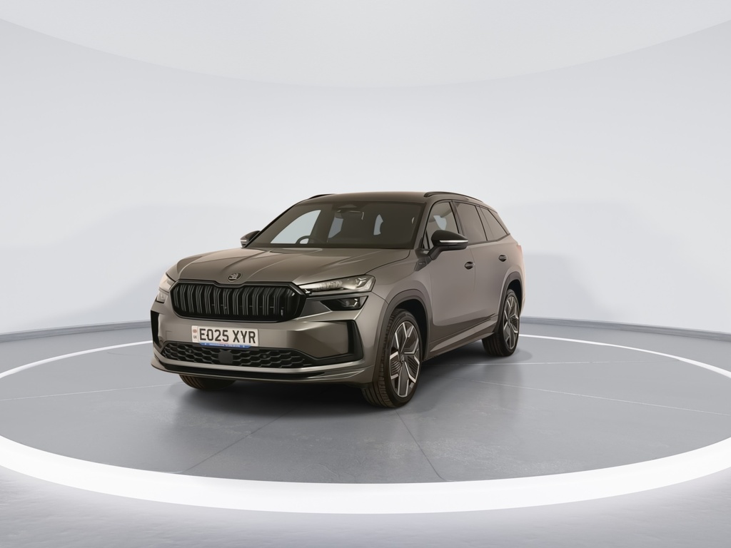 Skoda Kodiaq 1.5 Tsi E-tec Sportline Dsg 7 Seat EO25XYR Grey #4