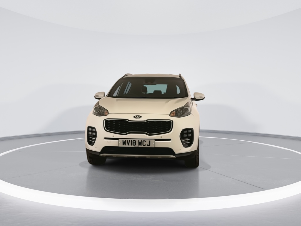 Kia Sportage 1.6T Gdi Gt-line Dct Awd White #3