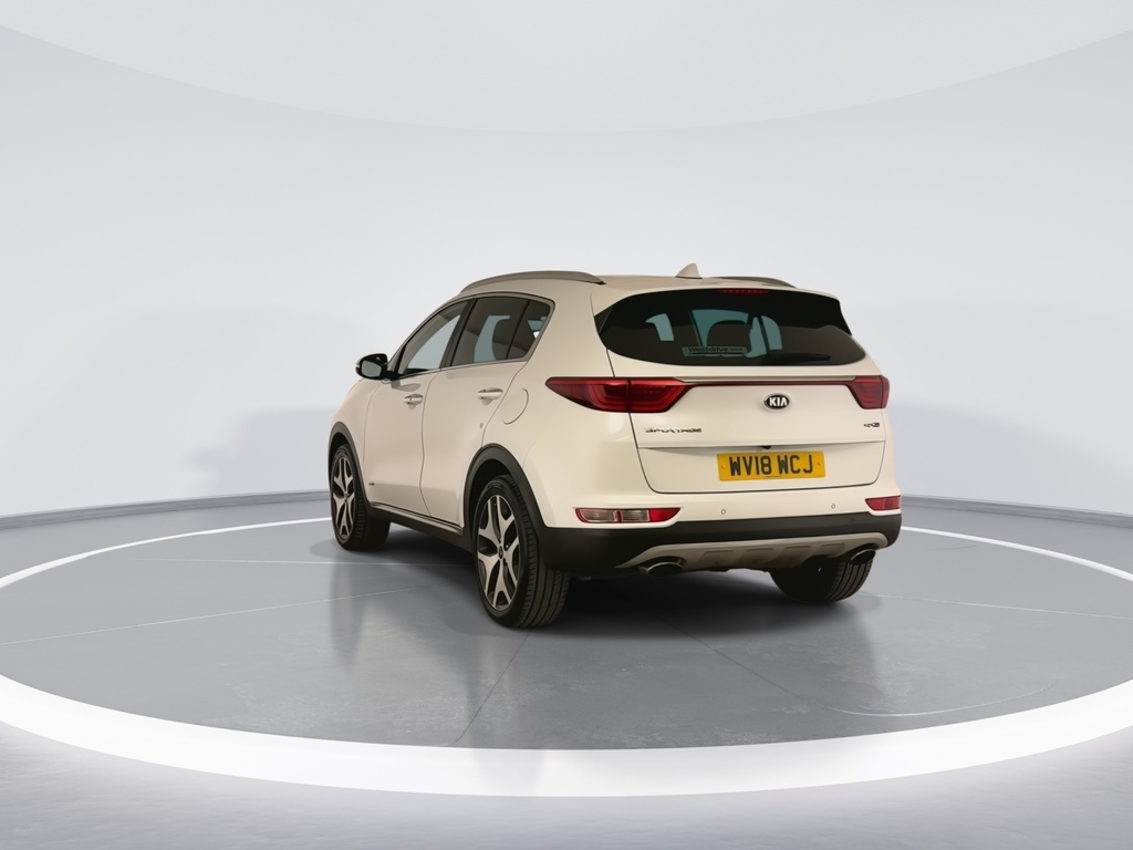 Kia Sportage 1.6T Gdi Gt-line Dct Awd White #6