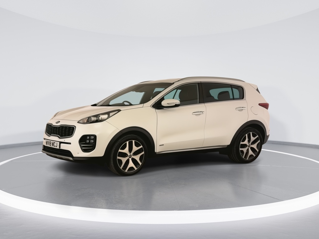 Kia Sportage 1.6T Gdi Gt-line Dct Awd White #4