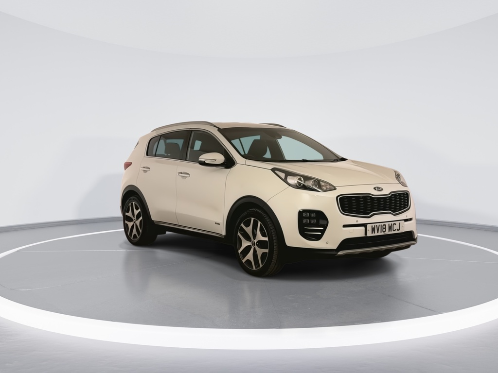 Kia Sportage 1.6T Gdi Gt-line Dct Awd White #2
