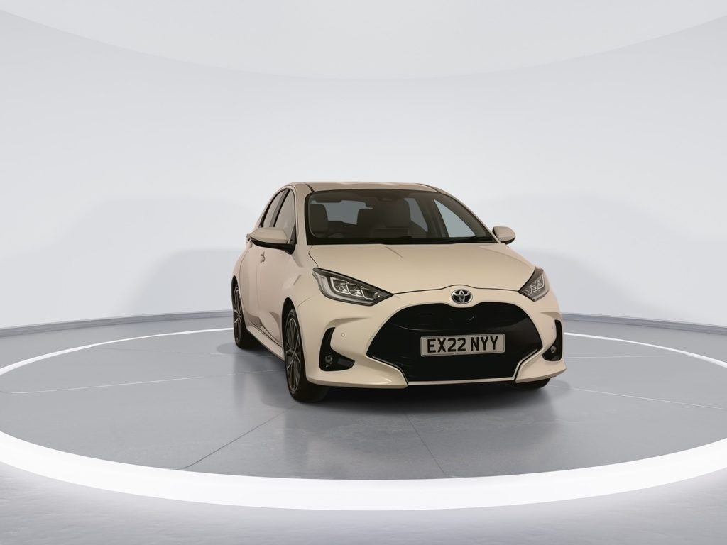 Toyota Yaris 1.5 Hybrid Excel Cvt EX22NYY White #2