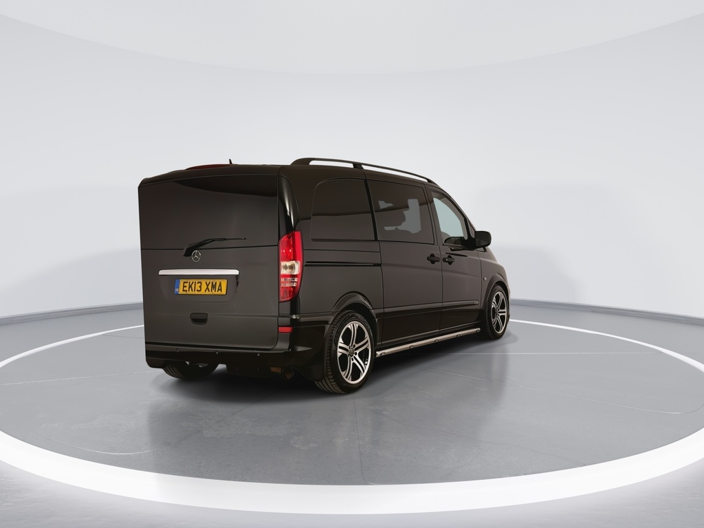 Mercedes-Benz Vito 2.1 116Cdi Dualiner Sport Compact Panel Van Swb Silver #8