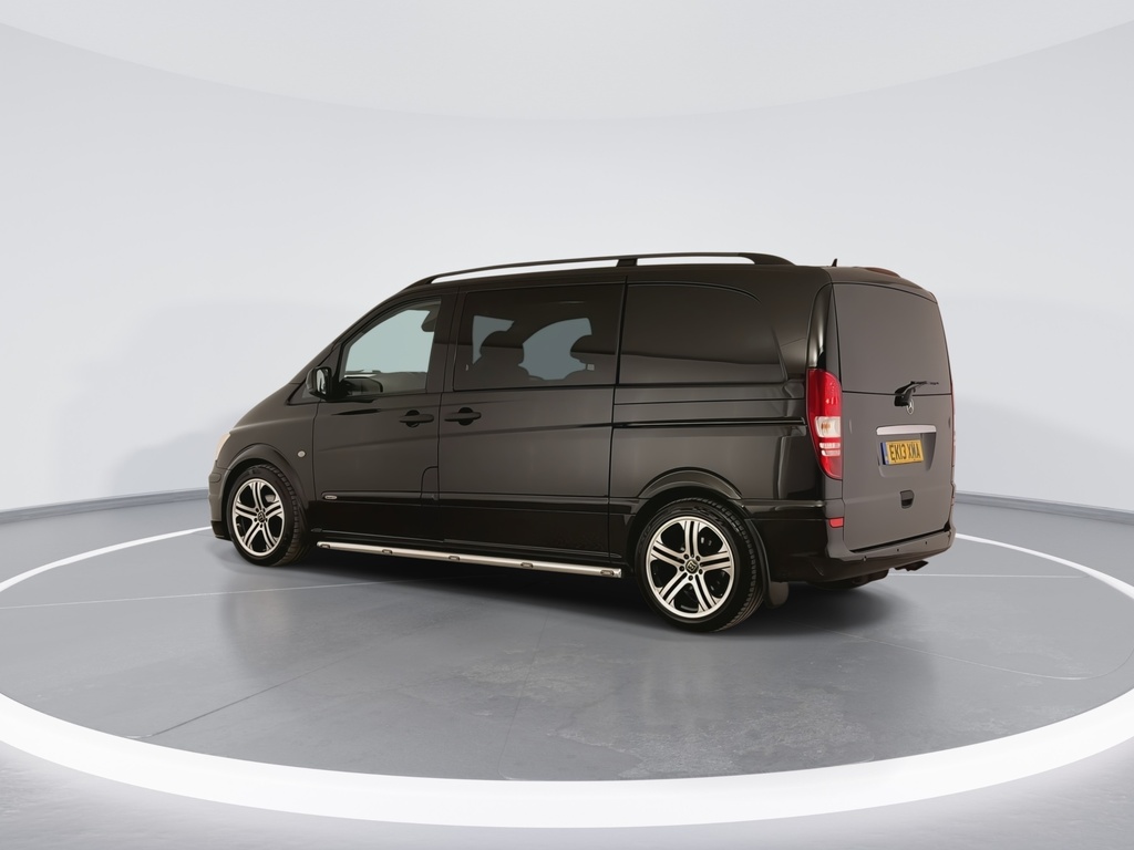 Mercedes-Benz Vito 122Cdi Window Van Black #6