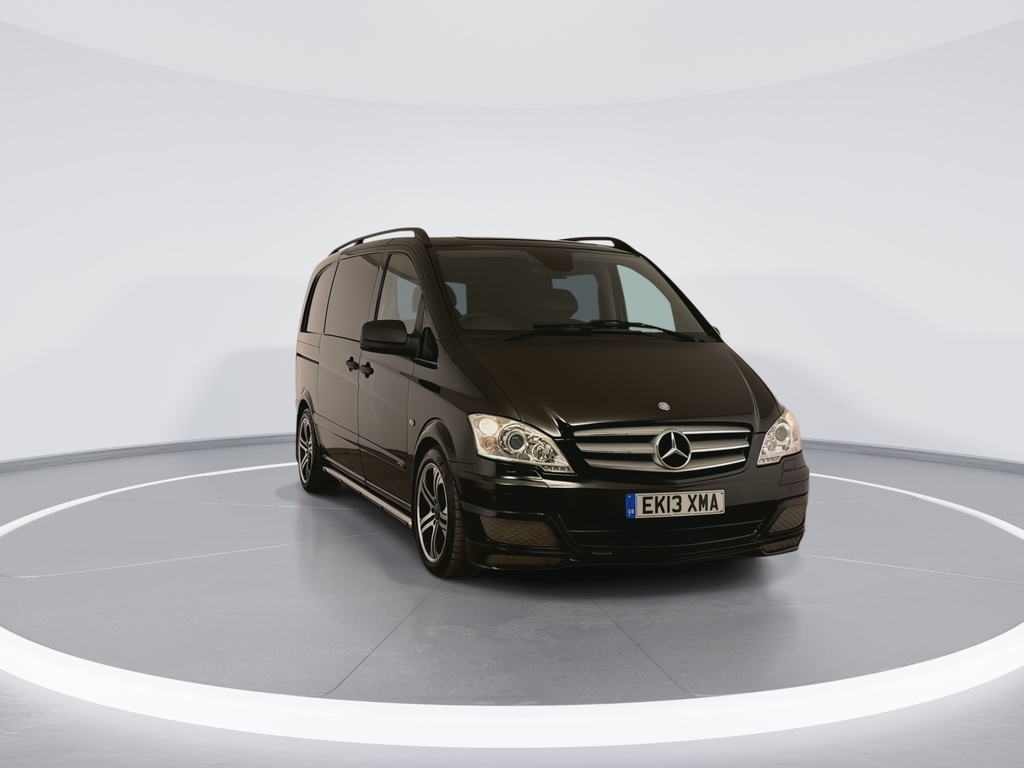 Mercedes-Benz Vito 122Cdi Window Van Black #3