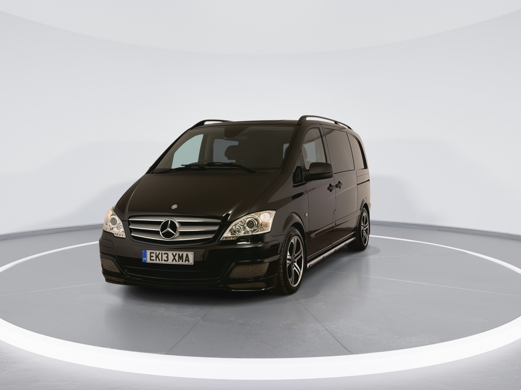 Mercedes-Benz Vito 122Cdi Window Van Black #4