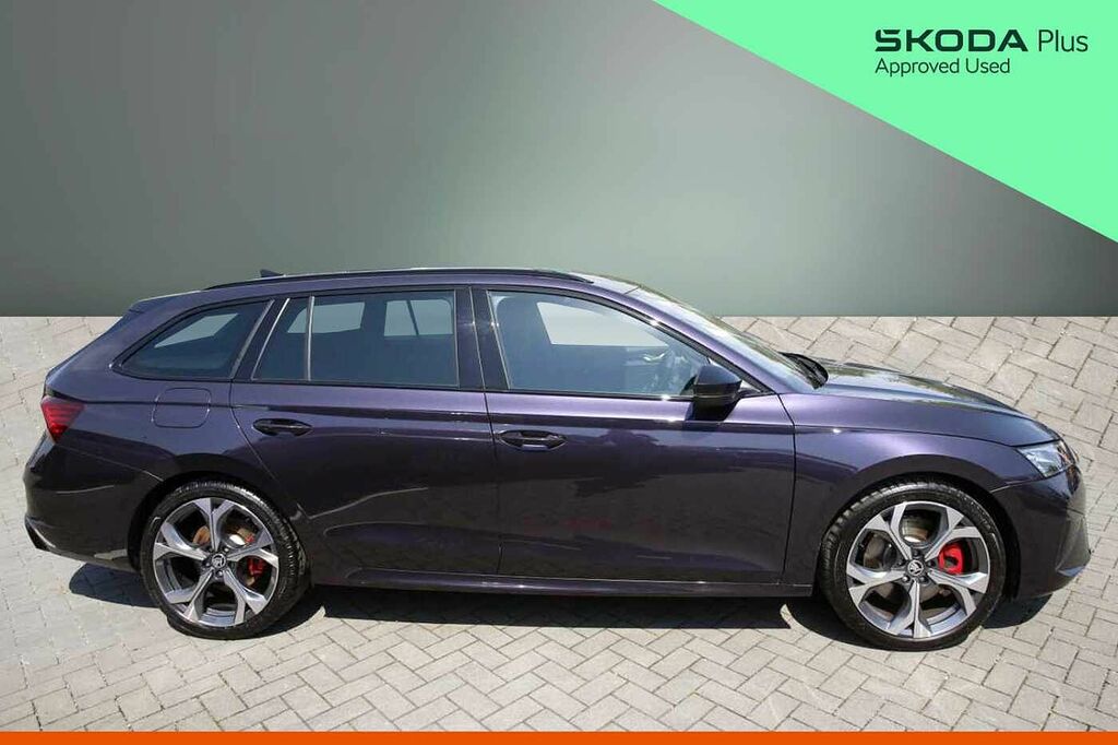 Skoda Octavia Estate Vrs 2.0 Tsi 265 Ps Dsg Purple #4