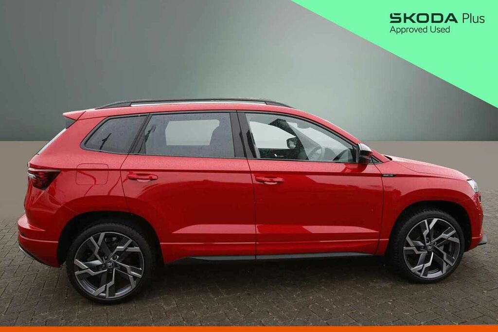 Skoda Karoq Sportline Edition 1.5 Tsi 150 Ps Dsg SM25OMG Red #4