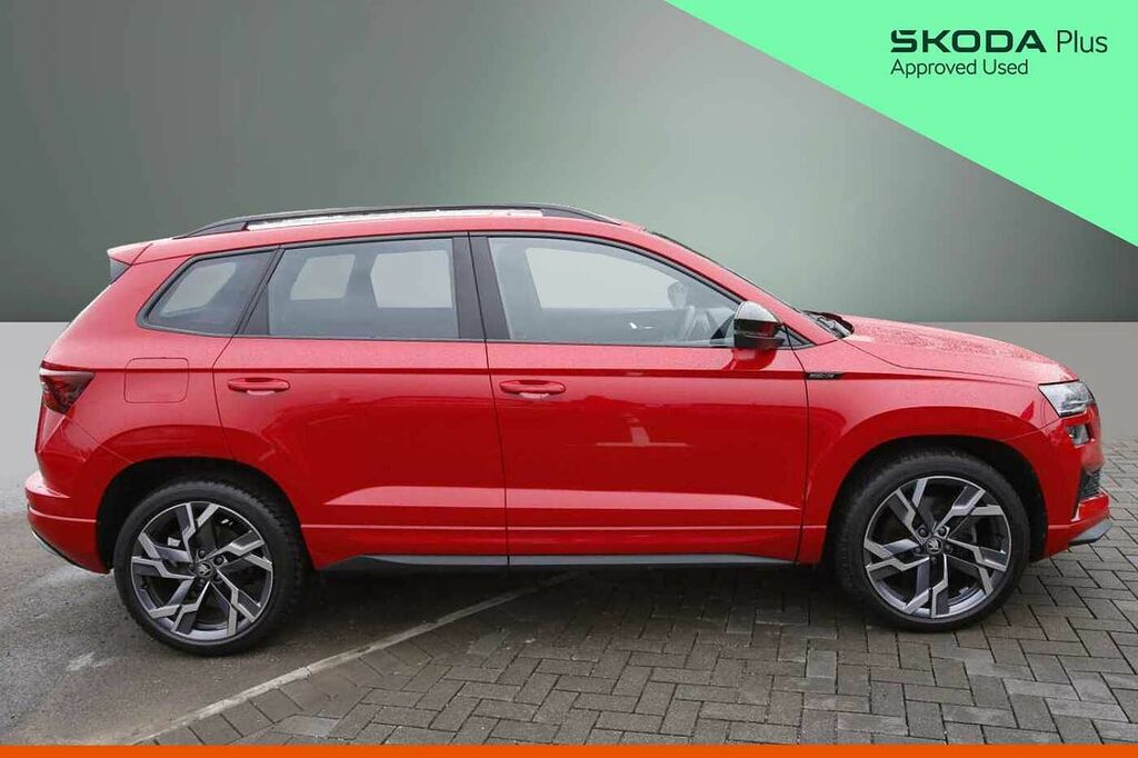 Skoda Karoq Sportline Edition 2.0 Tsi 190 Ps 4X4 Dsg SL75FKT Red #4