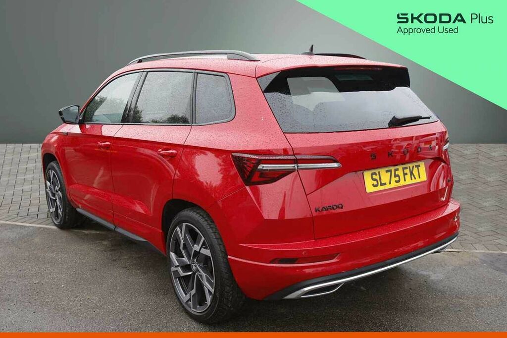 Skoda Karoq Sportline Edition 2.0 Tsi 190 Ps 4X4 Dsg SL75FKT Red #3