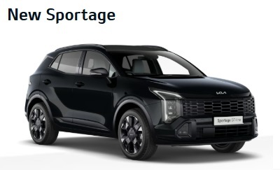 Kia Sportage Gt-line 1.6 Self Charging Hybrid Black