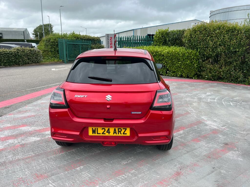 Suzuki Swift 1.2 Mhev Motion Hatchback Hybrid Cvt Eu Red #4