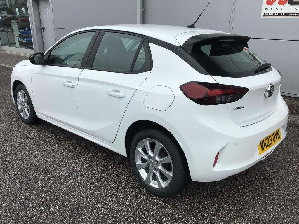 Vauxhall Corsa 1.2 Turbo Design Hatchback Euro WK23OVN White #6