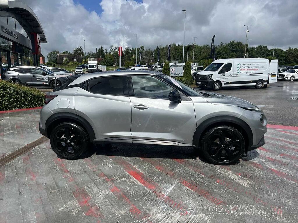 Nissan Juke 1.6 Hybrid Tekna Silver #4