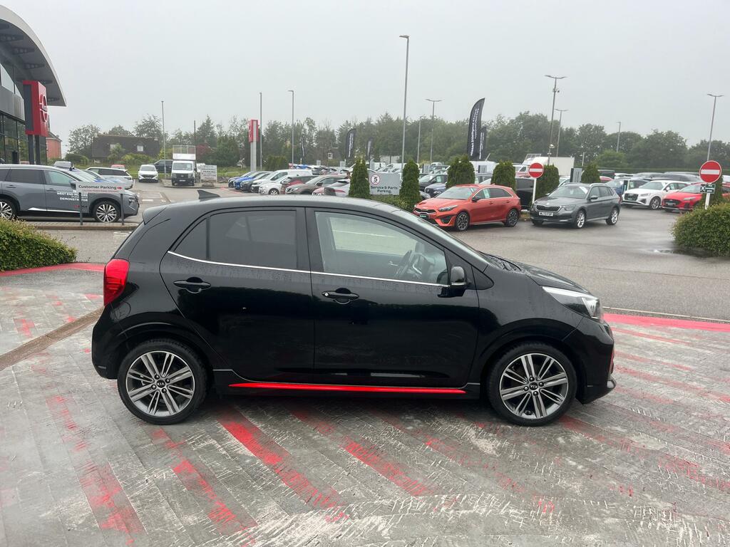 Kia Picanto 1.25 Gt-line Hatchback Euro 6 S Black #4