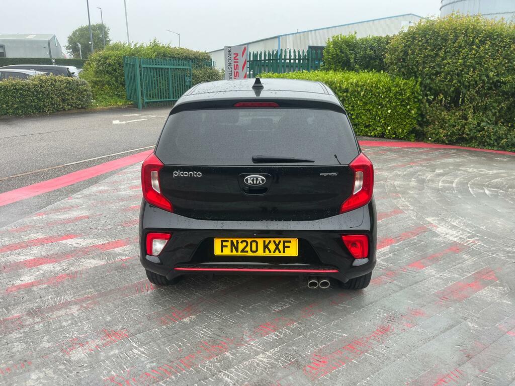 Kia Picanto 1.25 Gt-line Hatchback Euro 6 S Black #6